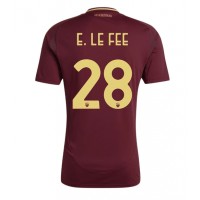 AS Roma Enzo Le Fee #28 Replica Home Shirt 2024-25 Short Sleeve